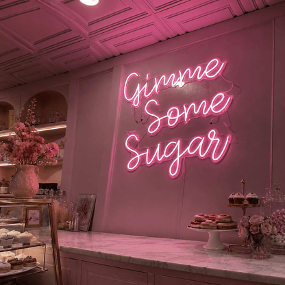 Gimme Some Sugar LED Neon Sign - Shineneon