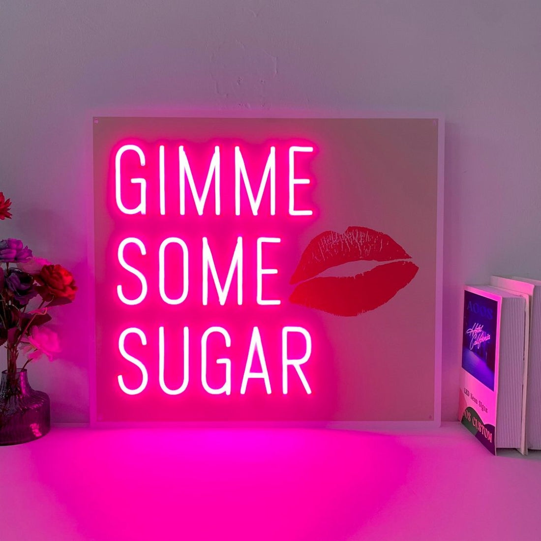 Gimme Some Sugar Led Sign Business Neon Signs Wall Art