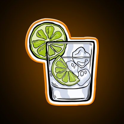 Gin And Tonic Cocktail Bar Decor Led Neon Sign Rgb Color - LED neon sign view 6