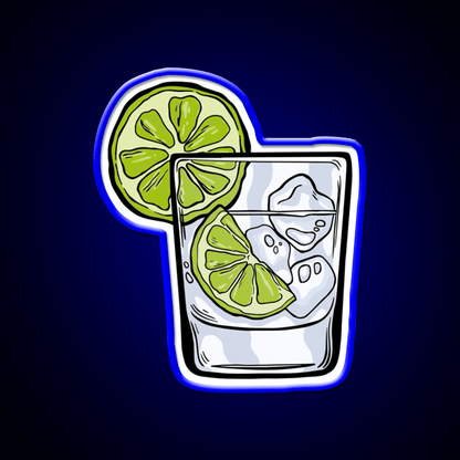 Gin And Tonic Cocktail Bar Decor Led Neon Sign Rgb Color - Shineneon