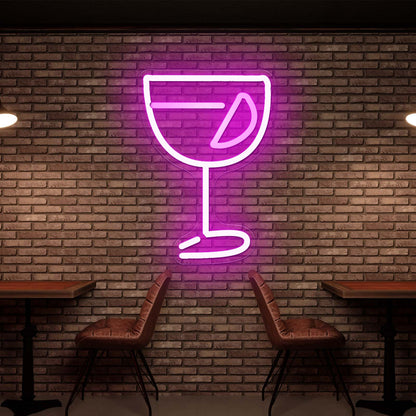 Gin And Tonic Cocktail Led Neon Signs For Bar Wall Decor - Shineneon