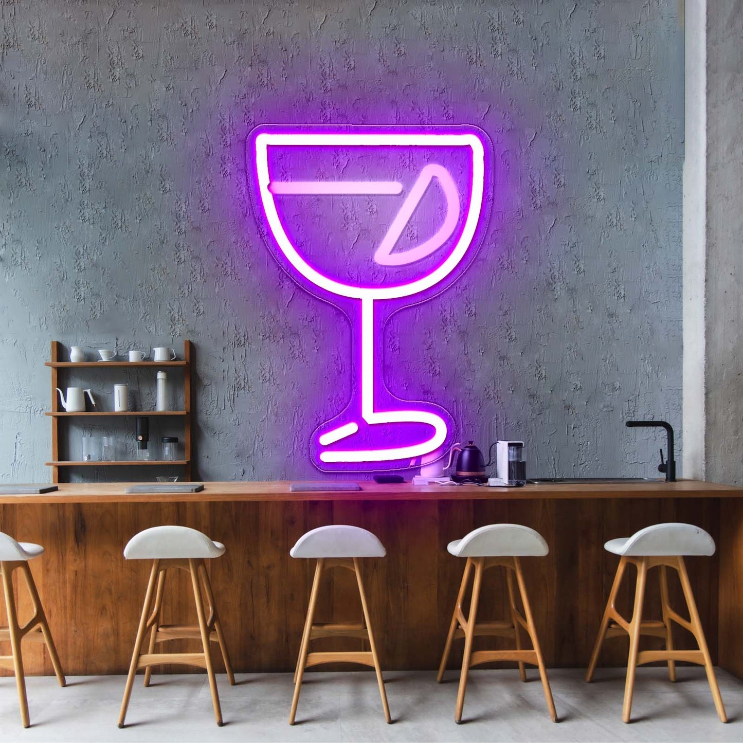 Gin And Tonic Cocktail Led Neon Signs For Bar Wall Decor