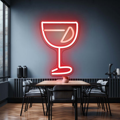 Gin And Tonic Cocktail Led Neon Signs For Bar Wall Decor