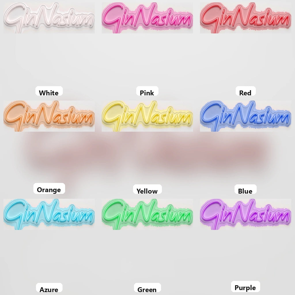 Gin Museum Business LED Neon Sign - 05 Color Grid
