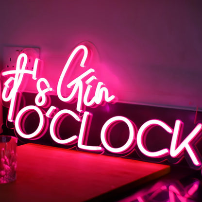 Gin Oclock Light Up Your Room With The Timeless Elegance Of Gin | Shineneon