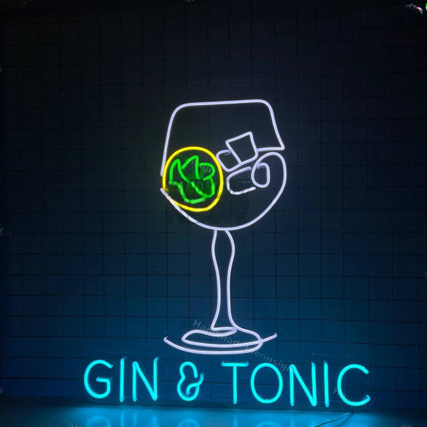 Gin Tonic Led Neon Sign Led Decor | Shineneon