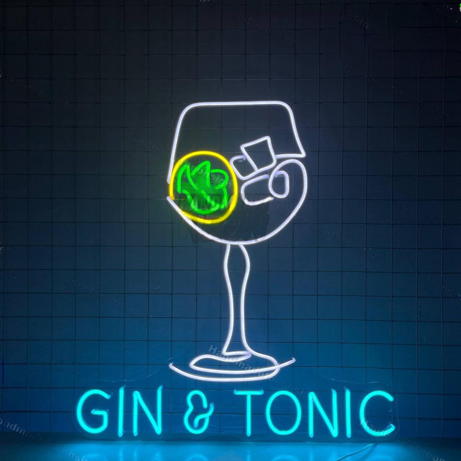 Gin Tonic Led Neon Sign Led Decor | Shineneon