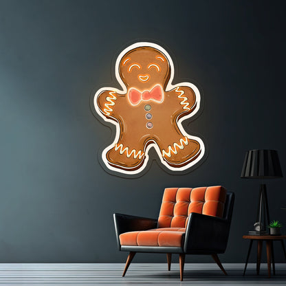 Gingerbread Cookie Cool Led Signs For Restaurant - Shineneon