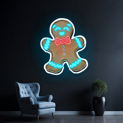 Gingerbread Cookie Cool Led Signs For Restaurant - Shineneon