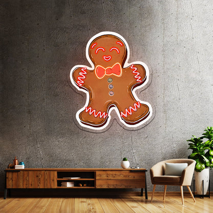 Gingerbread Cookie Cool Led Signs For Restaurant - Shineneon