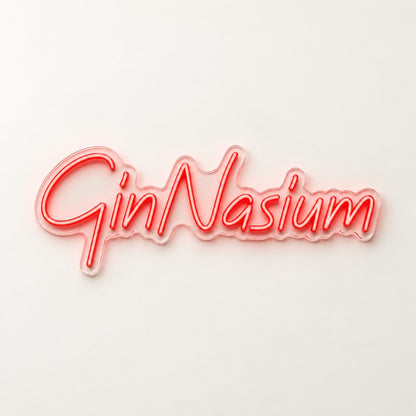 GinNasium LED Neon Sign - natural light view