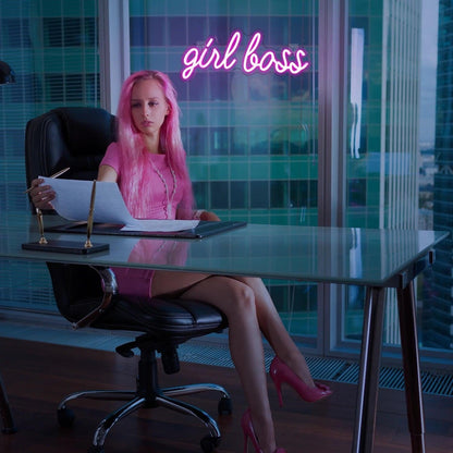 Girl Boss Affortable LED Neon Sign - Shineneon