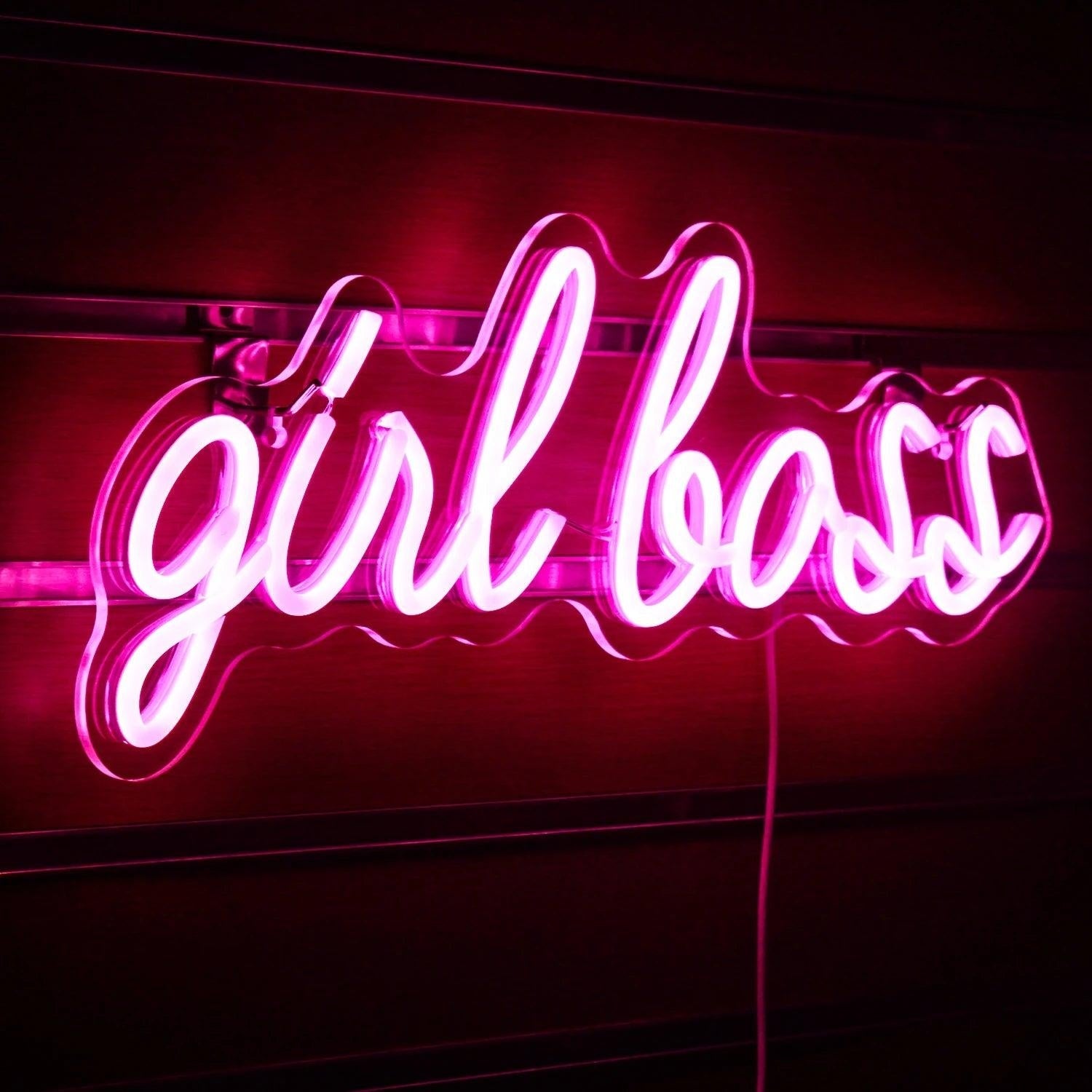 Girl Boss Affortable LED Neon Sign - Shineneon