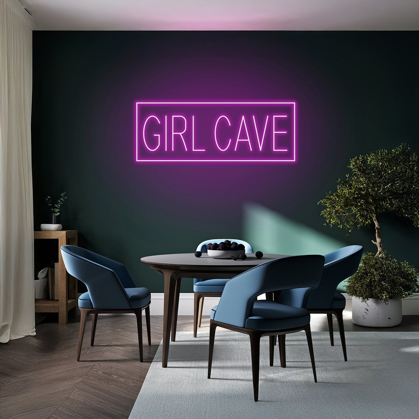 Girl Cave Neon Sign