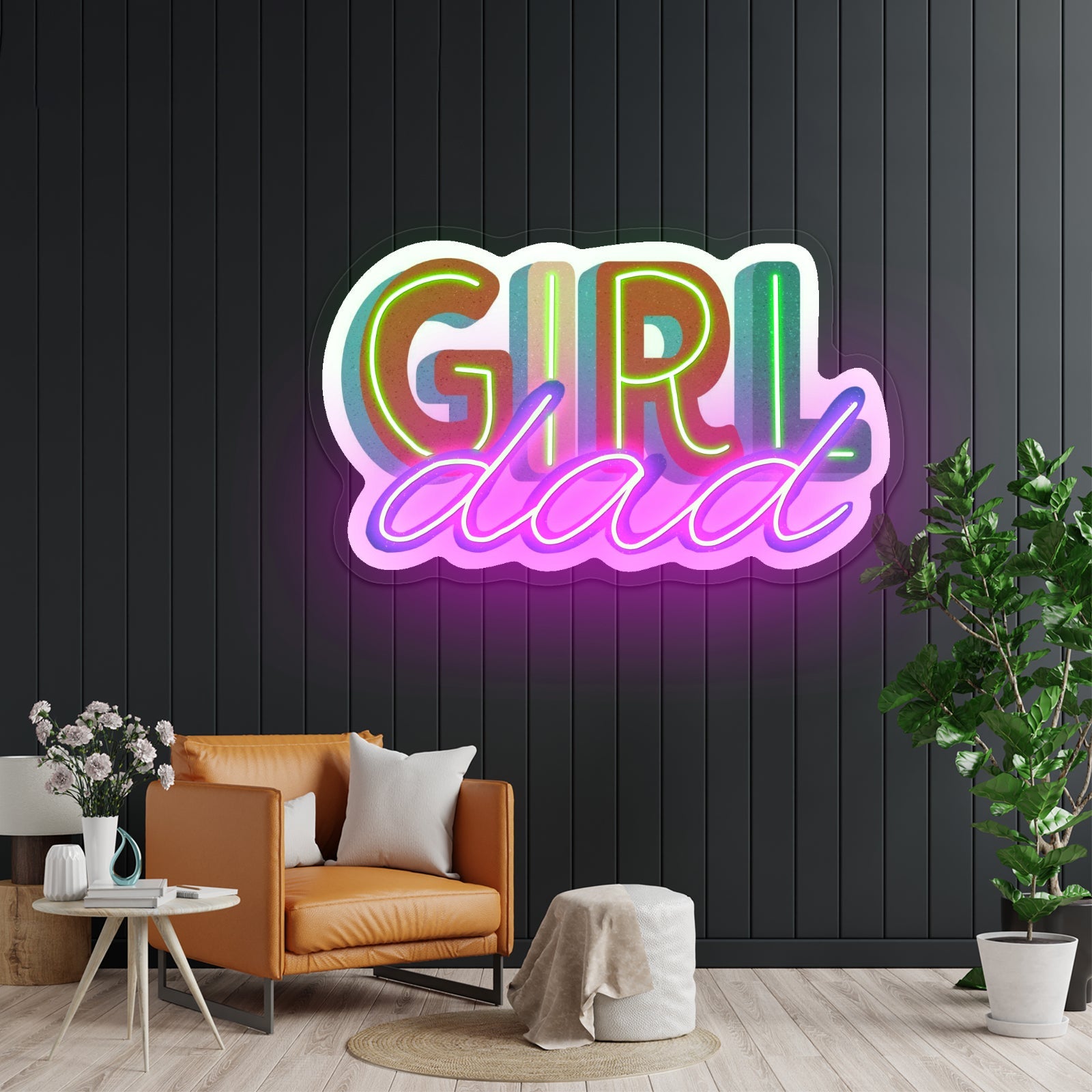 Girl Facial Expression Led Neon Sign Light Custom Led Signs - Shineneon