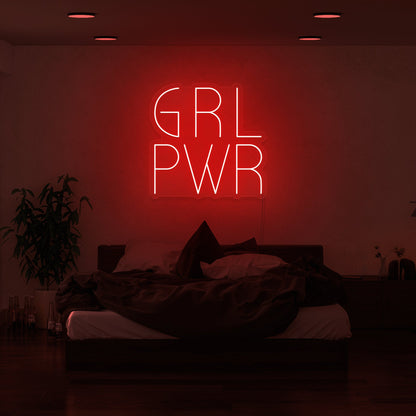 Girl Power Led Neon Sign | Shineneon