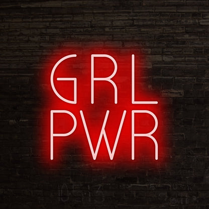 Girl Power Led Neon Sign | Shineneon