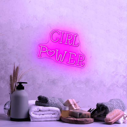 Girl Power Neon Signs For Room - Shineneon