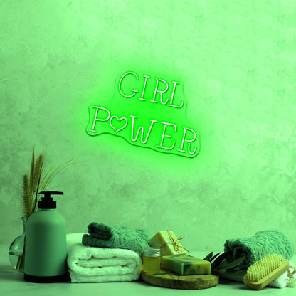 Girl Power Neon Signs For Room