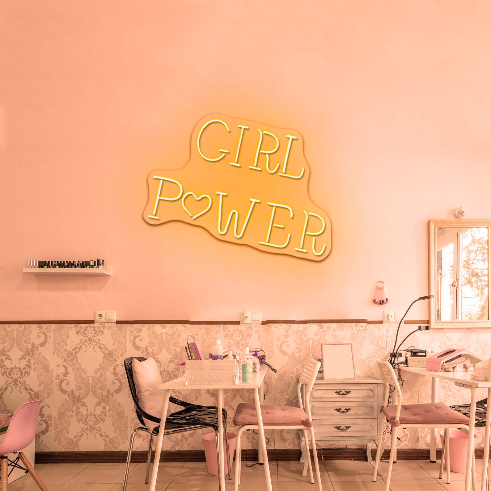 Girl Power Neon Signs For Room