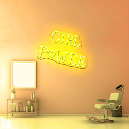 Girl Power Neon Signs For Room