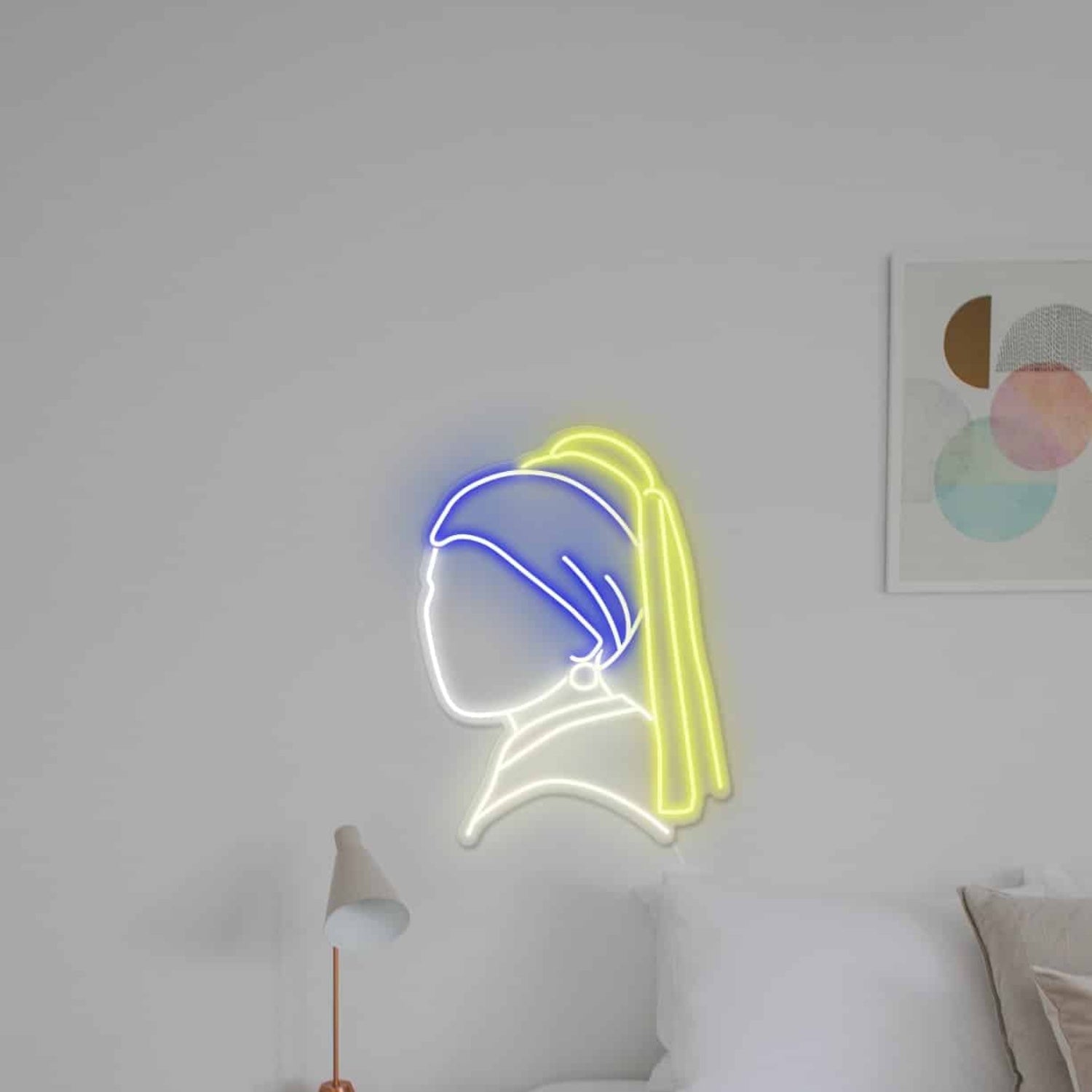 Girl With Pearl Earrings Led Neon Sign Wall Art | Shineneon