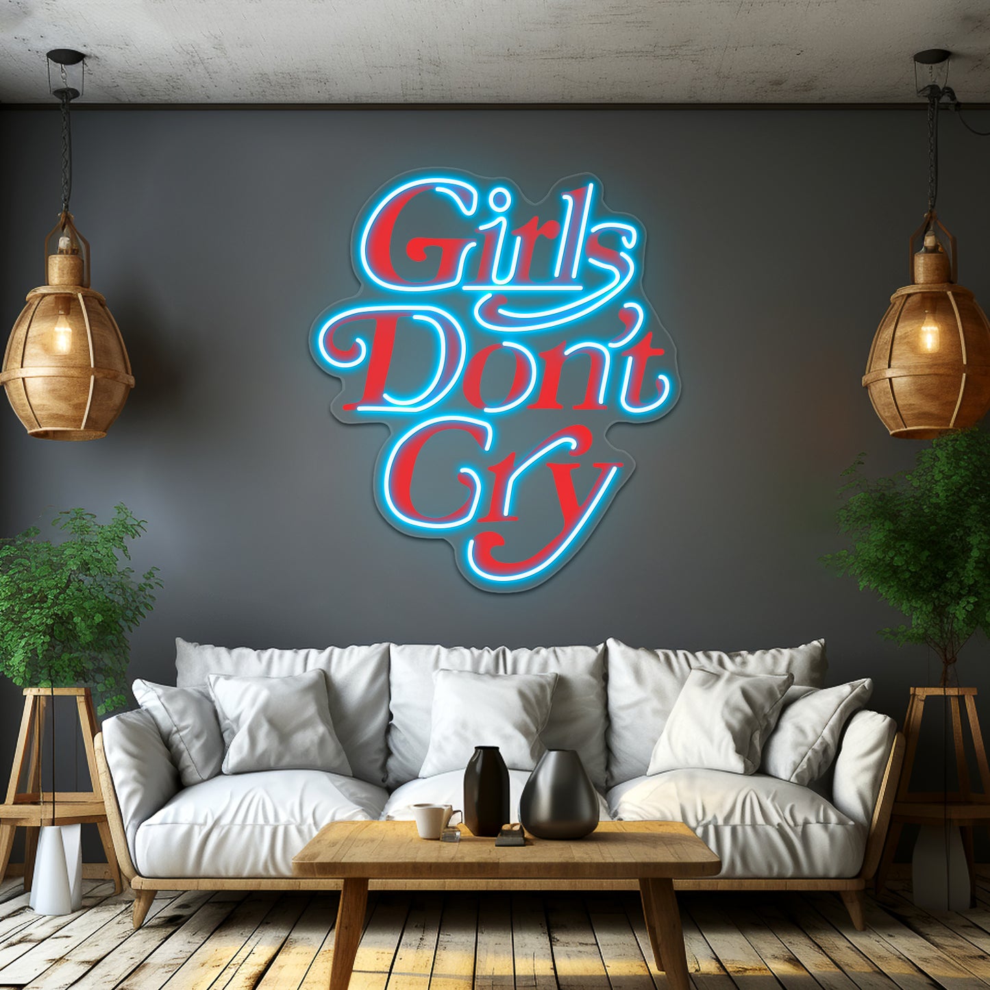 Girls Dont Cry Wall Artwork Neon Signs