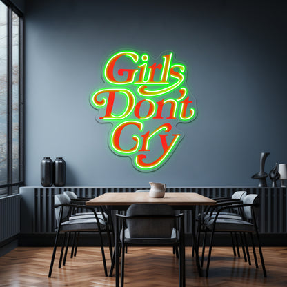 Girls Dont Cry Wall Artwork Neon Signs