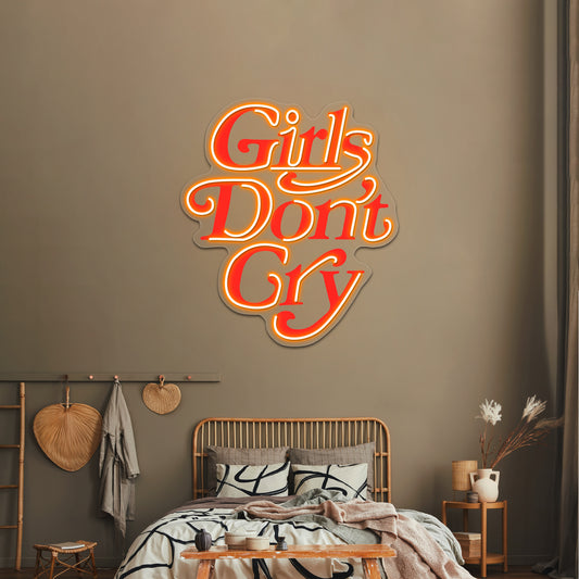 Girls Dont Cry Wall Artwork Neon Signs