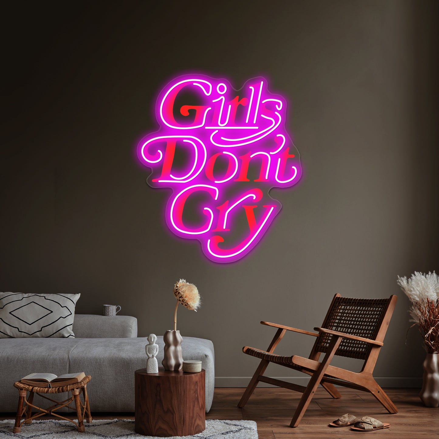 Girls Dont Cry Wall Artwork Neon Signs