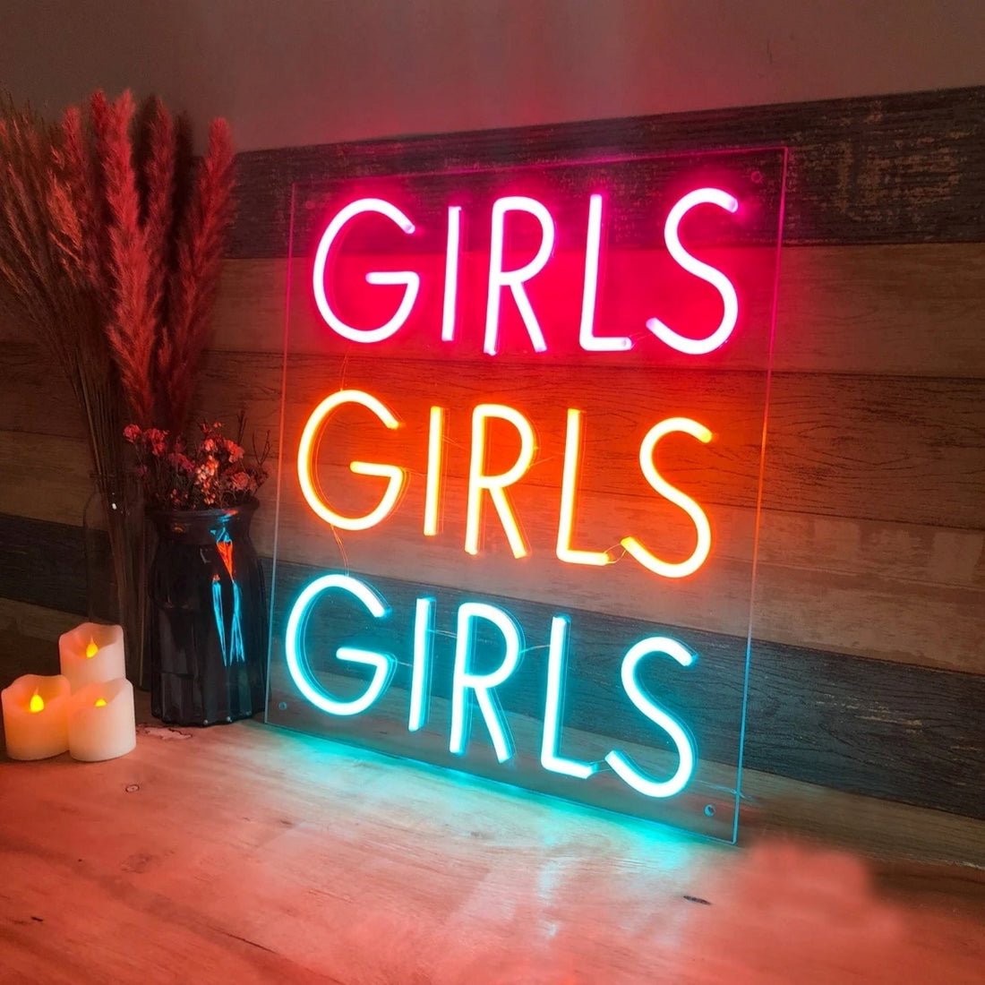 Girls Girls Girls Led Sign Business Neon Sign - Shineneon