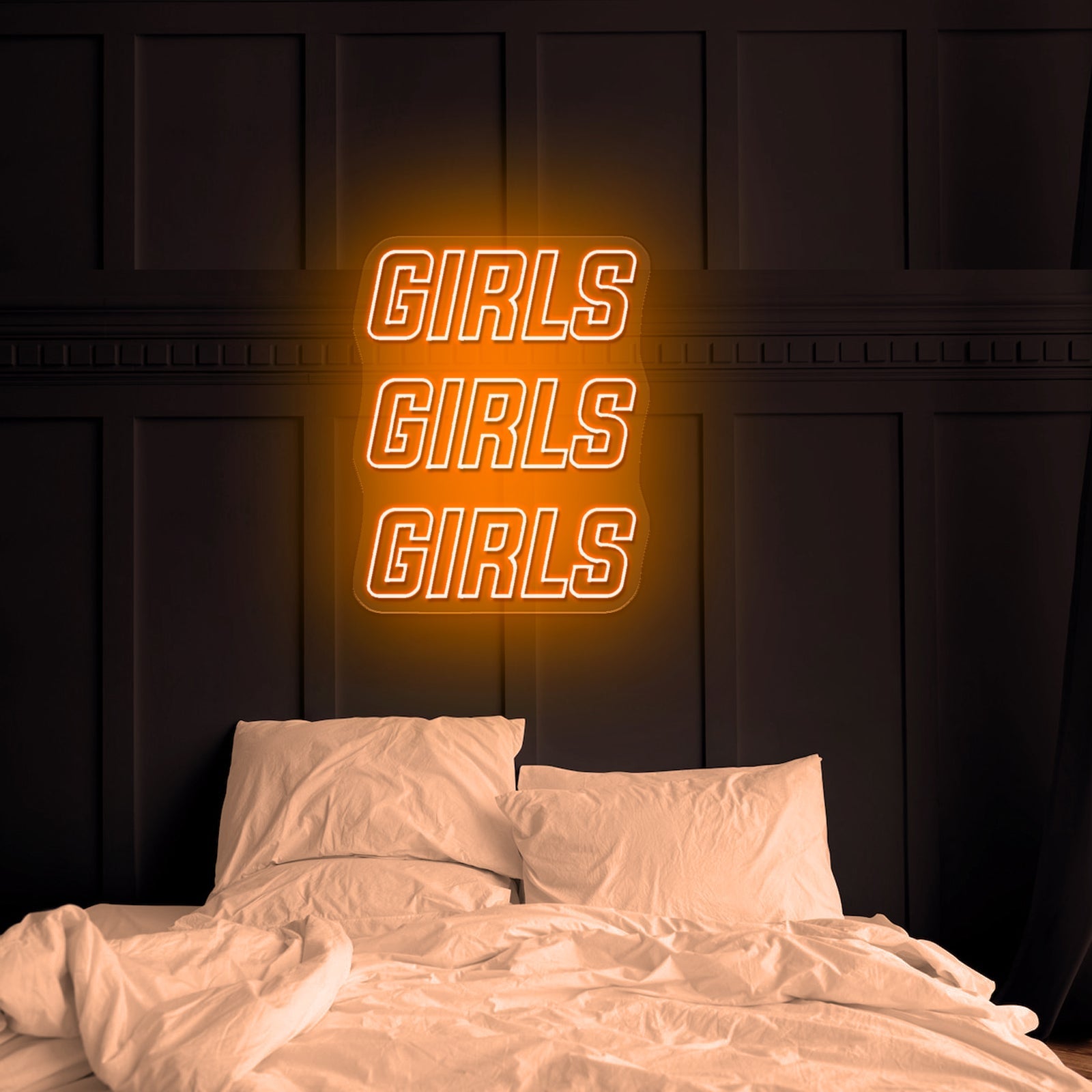 Girls Girls Girls Two Colors Large Neon Signs - Shineneon