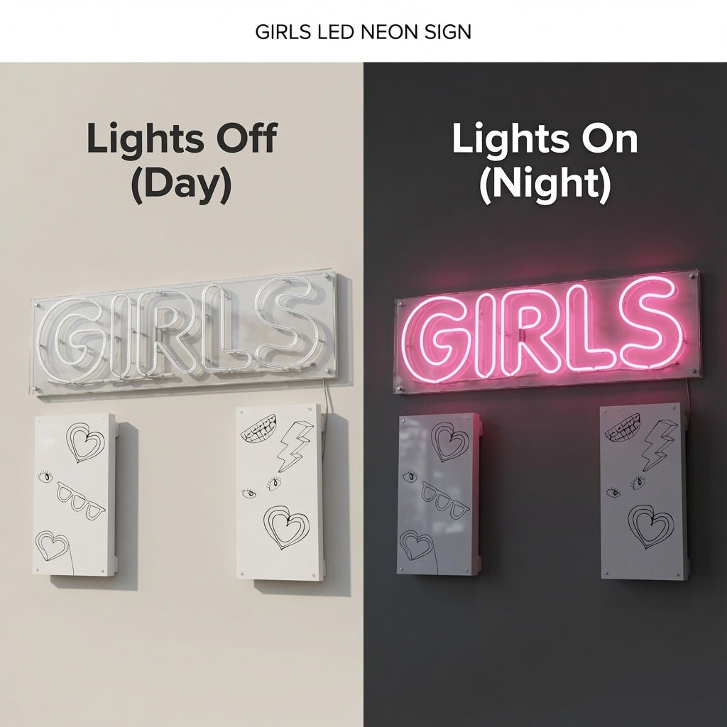 Girls LED Neon Sign - Shineneon