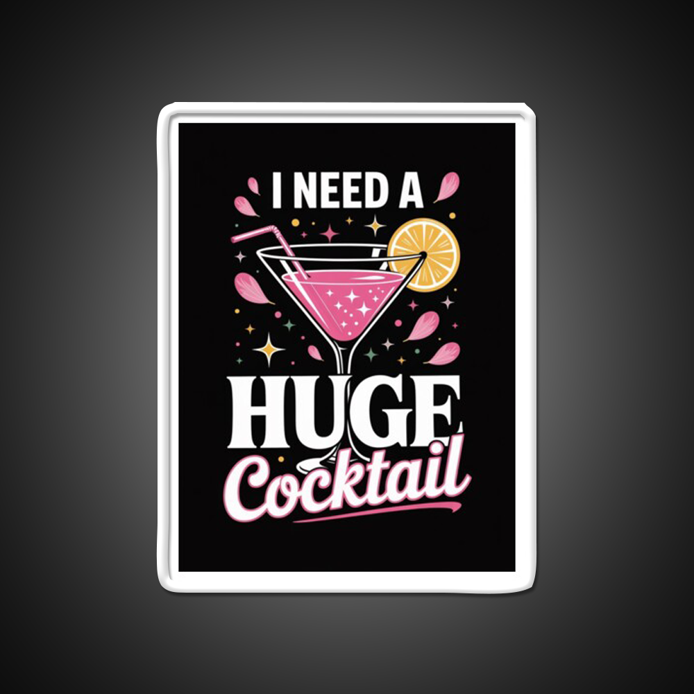 Girls Night Out Cocktail Design Funny Man Cave Bar Led Neon Sign Rgb Color