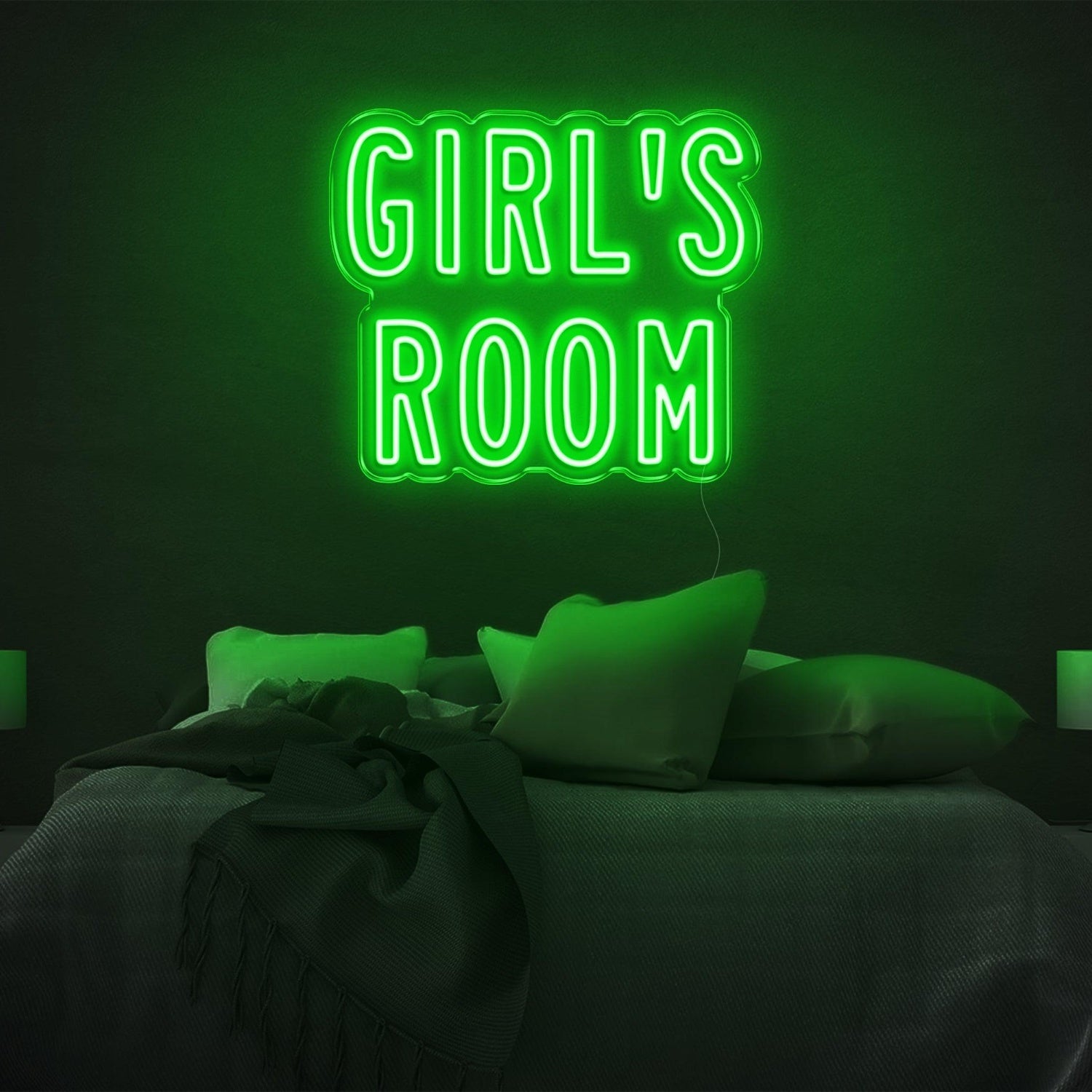 Girls Room Light Blue Led Neon Sign For Bedroom Decor | Shineneon
