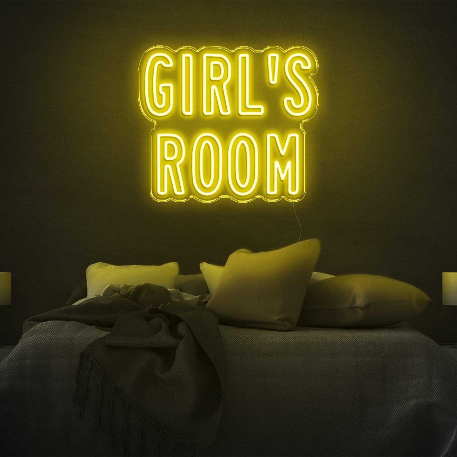 Girls Room Light Blue Led Neon Sign For Bedroom Decor | Shineneon