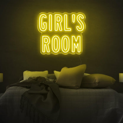 Girls Room Light Blue Led Neon Sign For Bedroom Decor | Shineneon