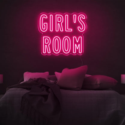 Girls Room Light Blue Led Neon Sign For Bedroom Decor | Shineneon