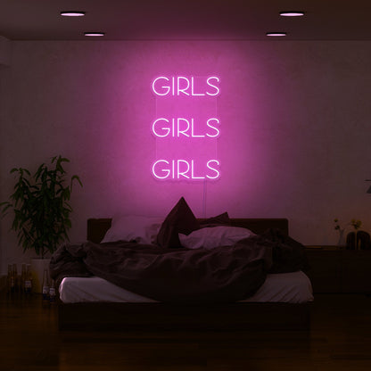 Girls, Girls, Girls Led Neon Sign | Shineneon