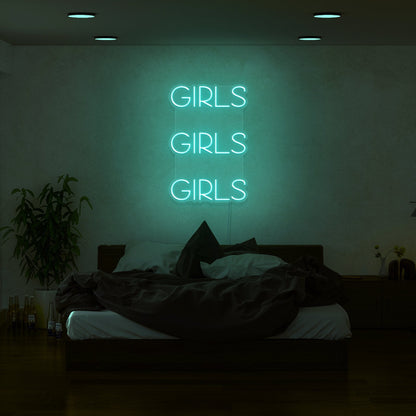 Girls, Girls, Girls Led Neon Sign | Shineneon