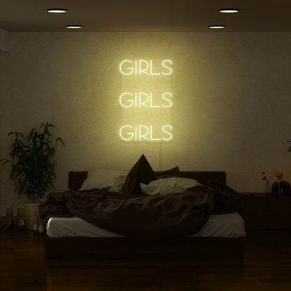 Girls, Girls, Girls Led Neon Sign | Shineneon