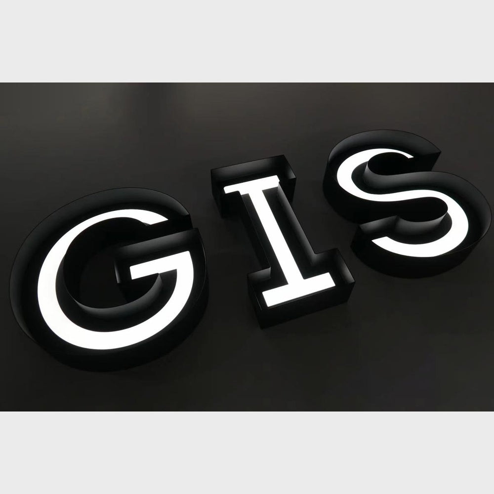 Gis 3D Frontlit Channel Letters Led Light Sign