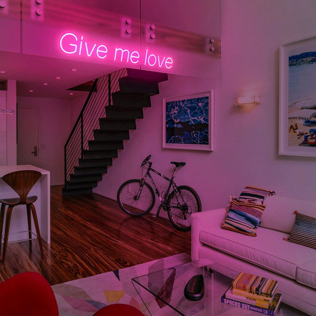 Give Me Love Led Sign Business Neon Sign