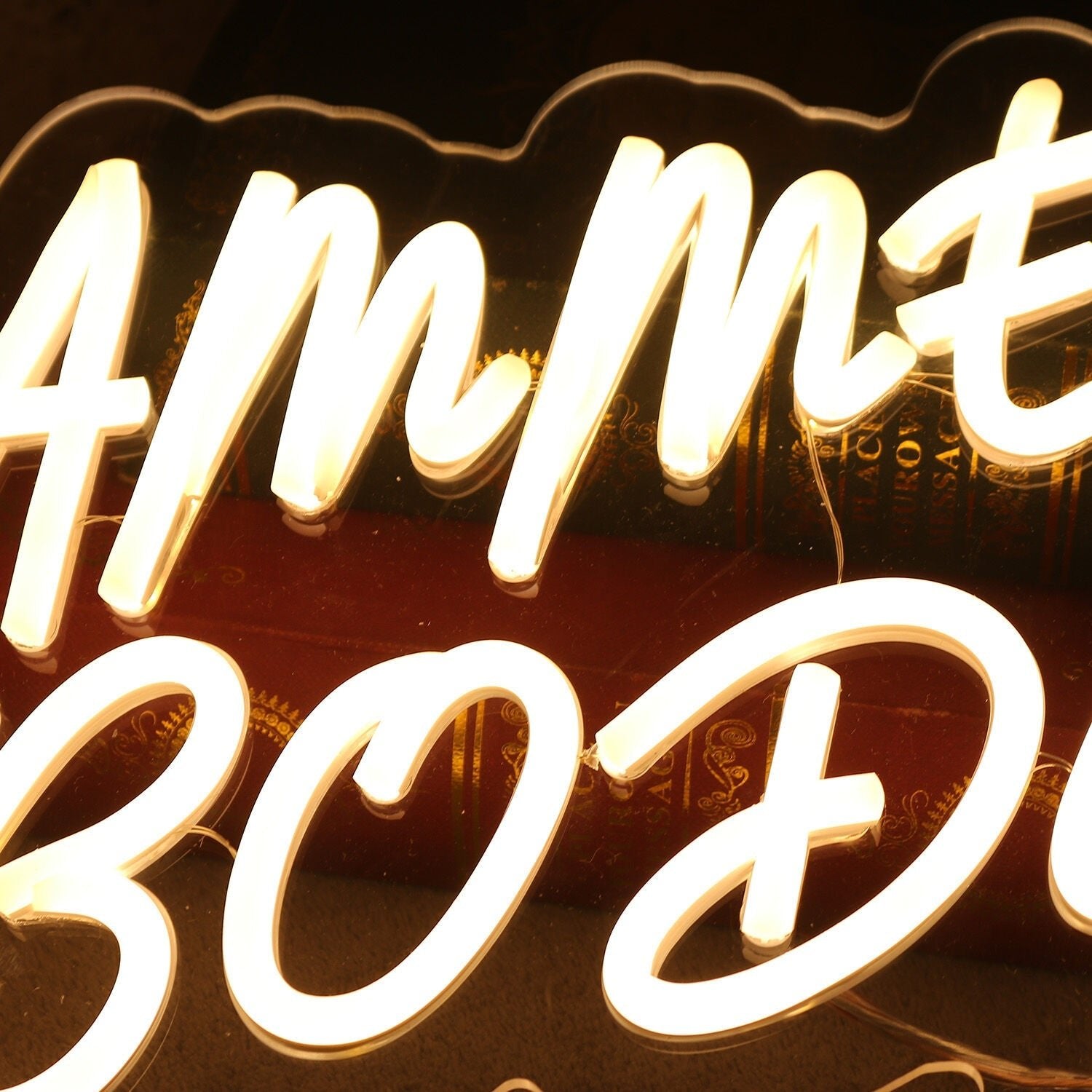 Glammed Body Yellow Led Neon Sign - Shineneon