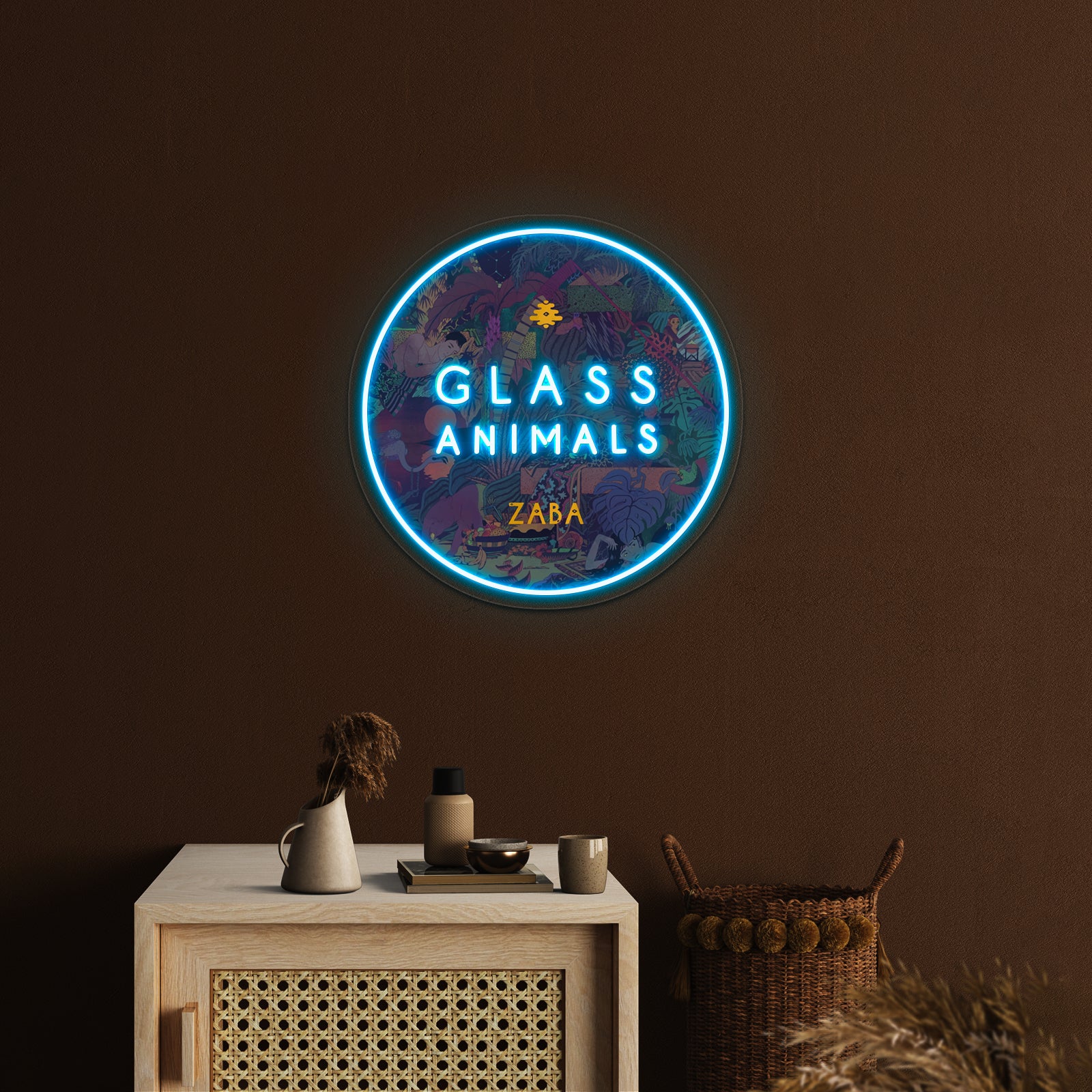 Glass Animals Artwork Neon Led Signs