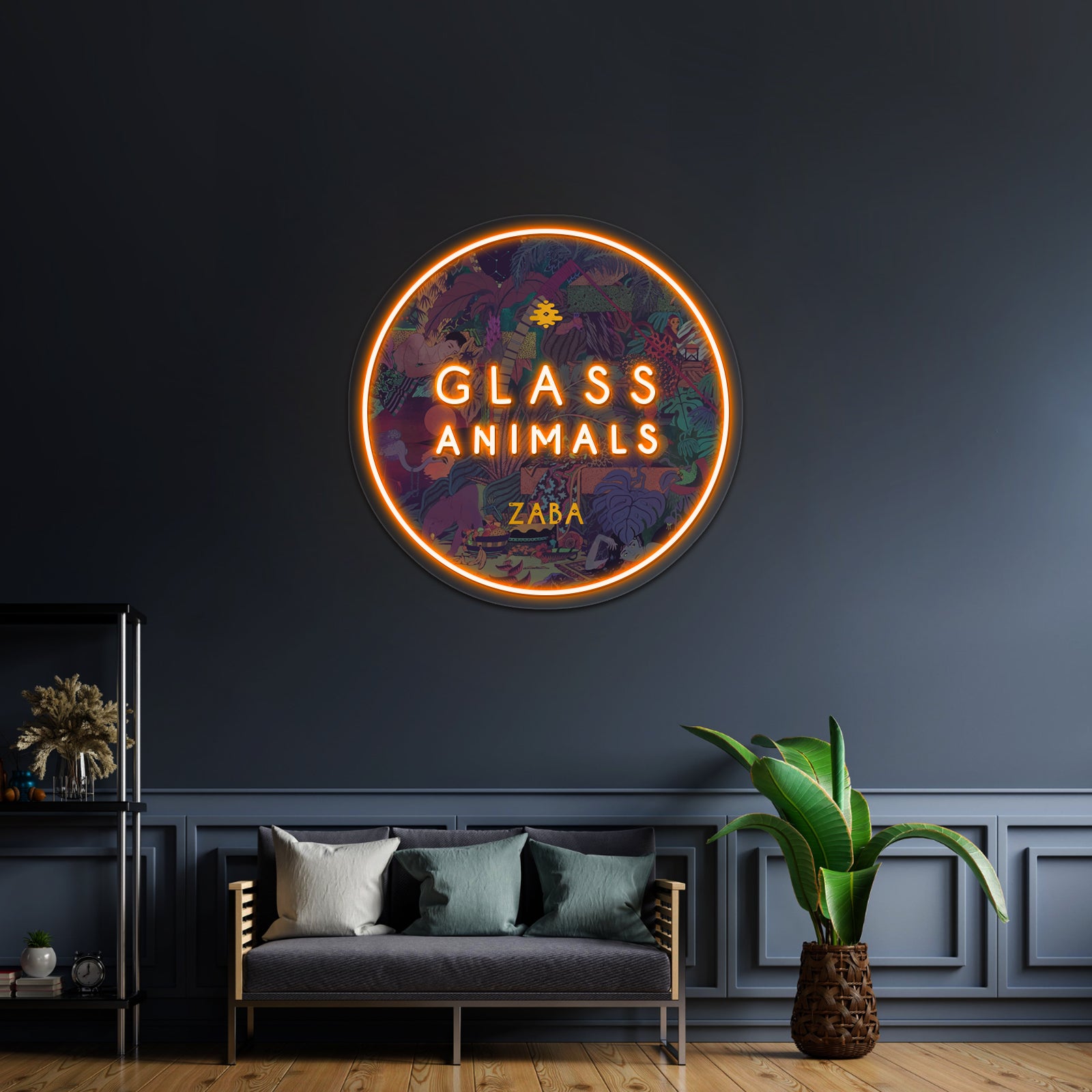 Glitch Pop Artwork Neon Led Signs