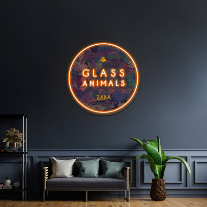 Glitch Pop Artwork Neon Led Signs