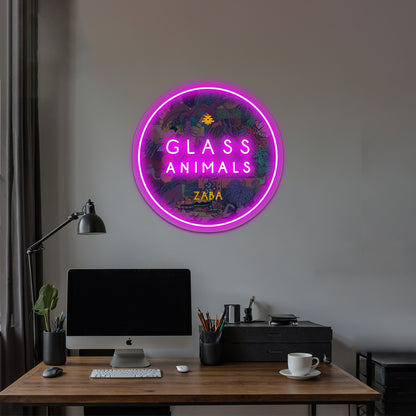 Glitch Pop Artwork Neon Led Signs