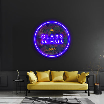 Glitch Pop Artwork Neon Led Signs