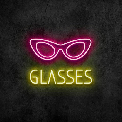 Glasses Led Neon Sign For Fashion And Optical Shops | Shineneon